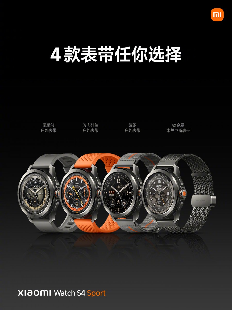 รุ่นใหม่ล่าสุด Xiaomi Watch S4 Sport หน้าจอ AMOLED  คมชัดมาก